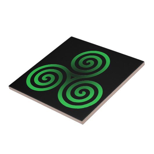 Grüne Keltertraube Fliese (Seite)