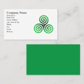 Grüne Keltertraube Visitenkarte (Vorne/Hinten)