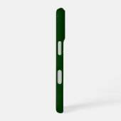 Grüne keltische Knoten-Caduceus iPhone 16 Hülle (Rechte Seite)