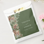 Grüne Kiefer Geschenktütchen