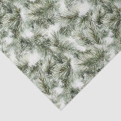 Grüne Kiefer Weihnachten Seidenpapier (Ausschnitt)