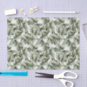 Grüne Kiefer Weihnachten Seidenpapier (Handwerk)