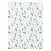 Grüne Kiefer-WeihnachtsAquarell-Tischdecken Tischdecke (Vorderseite)