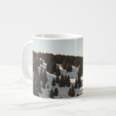 GRÜNE KIEFERN KAFFEETASSE (Vorderseite Links)