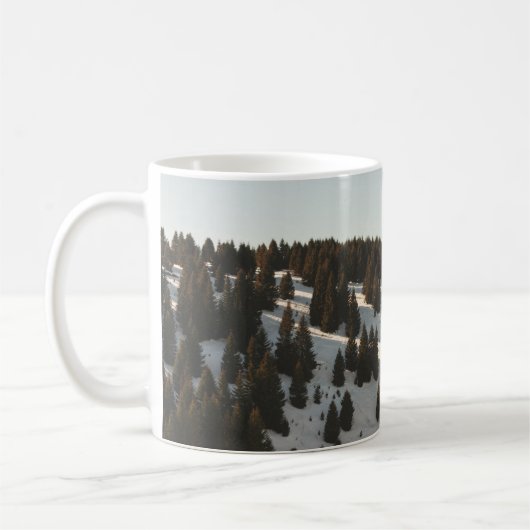 GRÜNE KIEFERN KAFFEETASSE (Links)