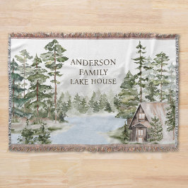 Grüne Kiefernwälder Familienhaus Decke