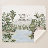 Grüne Kiefernwälder Familienhaus Sherpadecke (Vorderseite (Horizontal))