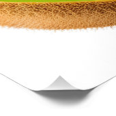 Grüne Kiwi Fotodruck (Ecke)