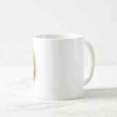 Grüne Kiwi Kaffeetasse (VorderseiteRechts)
