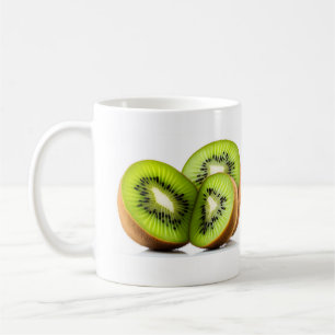 Grüne Kiwi Kaffeetasse