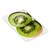 Grüne Kiwi Magnet (Rechte Seite)
