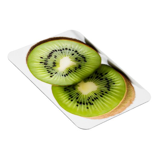 Grüne Kiwi Magnet (Rechte Seite)