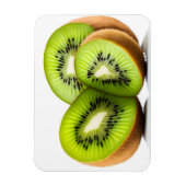 Grüne Kiwi Magnet (Vertikal)