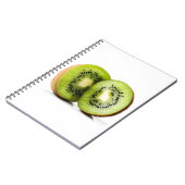 Grüne Kiwi Notizblock (Linke Seite)