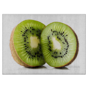 Grüne Kiwi Schneidebrett
