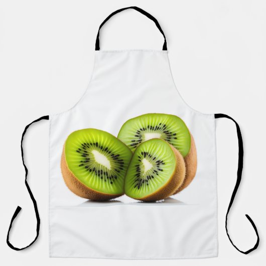 Grüne Kiwi Schürze (Vorderseite)