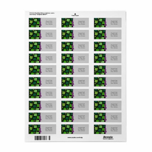 Grüne Klee, Glücksklamotten, St. Patrick's Day (Vorne)