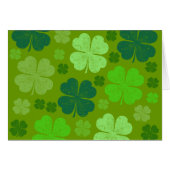 Grüne Klee, Glücksklamotten, St. Patrick's Day (Vorderseite (Horizontal))