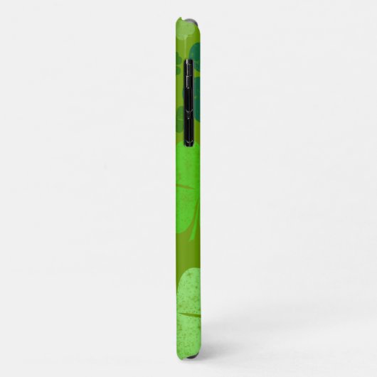 Grüne Klee, Glücksklamotten, St. Patrick's Day Case-Mate iPhone Hülle (Hinten/Links)