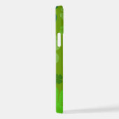 Grüne Klee, Glücksklamotten, St. Patrick's Day iPhone Hülle (Rechte Seite)