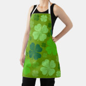 Grüne Klee, Glücksklamotten, St. Patrick's Day Schürze (InSitu)