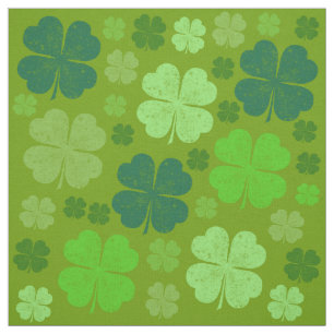 Grüne Klee, Glücksklamotten, St. Patrick's Day Stoff