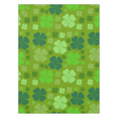 Grüne Klee, Glücksklamotten, St. Patrick's Day Tischdecke (Vorderseite)