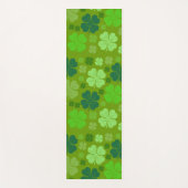 Grüne Klee, Glücksklamotten, St. Patrick's Day Yogamatte (Vorderseite)
