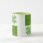 Grüne Klee Tasse (Zentrum)