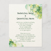 Grüne Klee-und Schmetterlings-Ecken