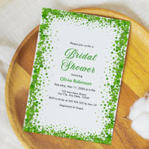 Grüne Kleeblatt St. Patrick's Day Irische Hochzeit