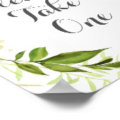 Grüne Kleider Bitte nehmen Sie ein Schildkröten, r Poster (Ecke)