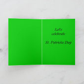 Grüne Klemme - Feiertagskarte (Innenseite)