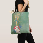 Grüne Knoblauch-Borten-Taschen-Tasche Tasche (Von Nahem)