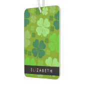 Grüne Knöchel, glückliche Knöpfe, Ihr Name Autolufterfrischer (Links)