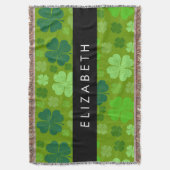 Grüne Knöchel, glückliche Knöpfe, Ihr Name Decke (Vorderseite Vertikal)
