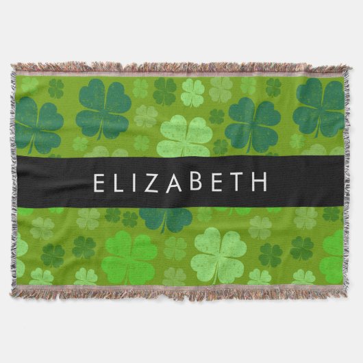 Grüne Knöchel, glückliche Knöpfe, Ihr Name Decke (Vorderseite)