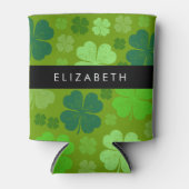 Grüne Knöchel, glückliche Knöpfe, Ihr Name Dosenkühler (Vorderseite)