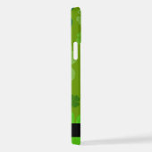 Grüne Knöchel, glückliche Knöpfe, Ihr Name iPhone Hülle (Rechte Seite)