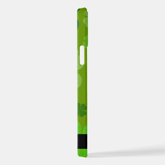 Grüne Knöchel, glückliche Knöpfe, Ihr Name iPhone Hülle (Rechte Seite)