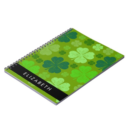 Grüne Knöchel, glückliche Knöpfe, Ihr Name Notizblock (Linke Seite)