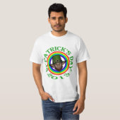 Grüne Kobold und doppelter Regenbogen T-Shirt (Vorne ganz)