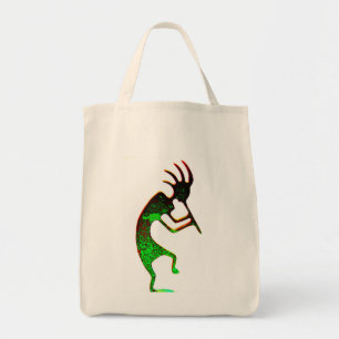 grüne kokopelli Tasche