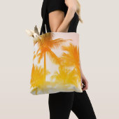Grüne Kokospalmen Tasche (Von Nahem)