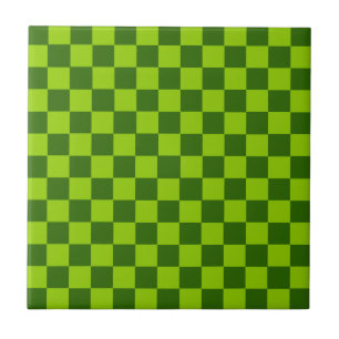Grüne Kombination Classic Checkerboard von STaylor Fliese