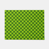 Grüne Kombination Classic Checkerboard von STaylor Fußmatte (Vorderseite)