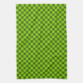 Grüne Kombination Classic Checkerboard von STaylor Geschirrtuch (Vertikal)