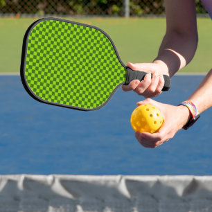 Grüne Kombination Classic Checkerboard von STaylor Pickleball Schläger