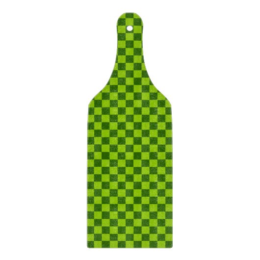Grüne Kombination Classic Checkerboard von STaylor Schneidebrett (Vorderseite)