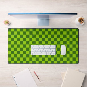 Grüne Kombination Classic Checkerboard von STaylor Schreibtischunterlage